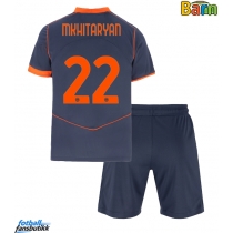 Inter Milan Henrikh Mkhitaryan #22 Tredjedraktsett Barn 2025-26 Kortermet (+ Korte bukser)